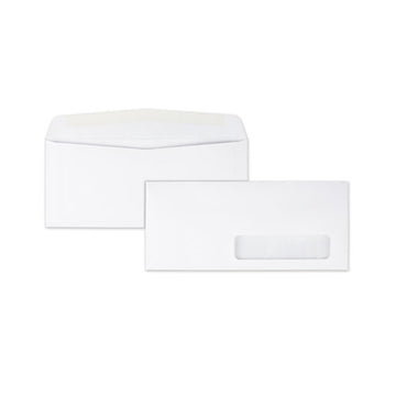 Quality Park™ Window Envelope, #10, Commercial Flap, Gummed Closure, 4.13 X 9.5, White, 500-box freeshipping - TVN Wholesale